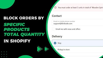 How to Set Quantity Rules for Specific Items  Cart Lock  KlinKode