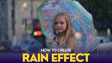 How to Create Rain Effect in Adobe Photoshop | Quick Photoshop Tutorial #photoshop #tutorial