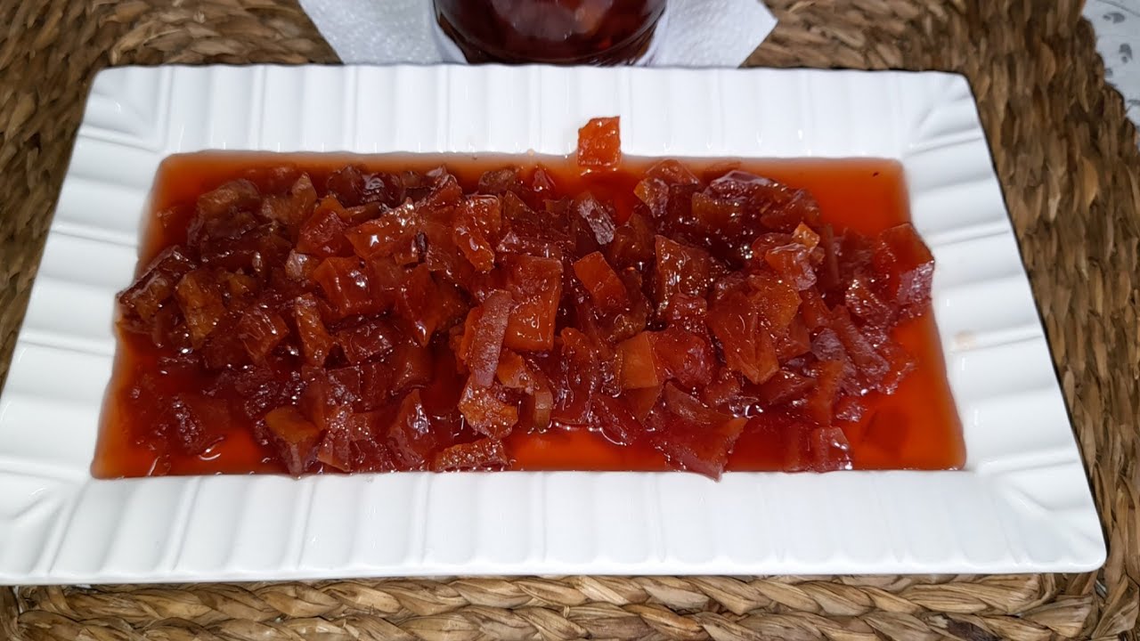 Ayva Reçeli (4 adet ayva ile 1 kilo reçel)