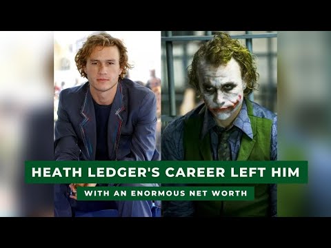 Wideo: Heath Ledger Net Worth