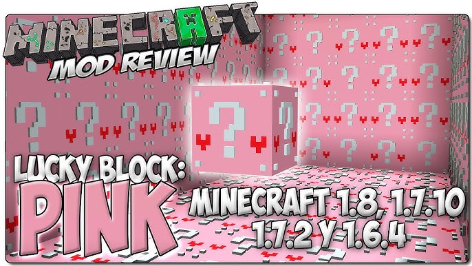 Pink Lucky Block 1.12.2 - Colaboratory