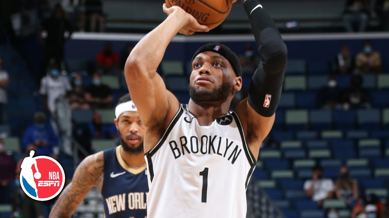 Brooklyn Nets Bruce Brown Jr. sits down for a virtual film session with