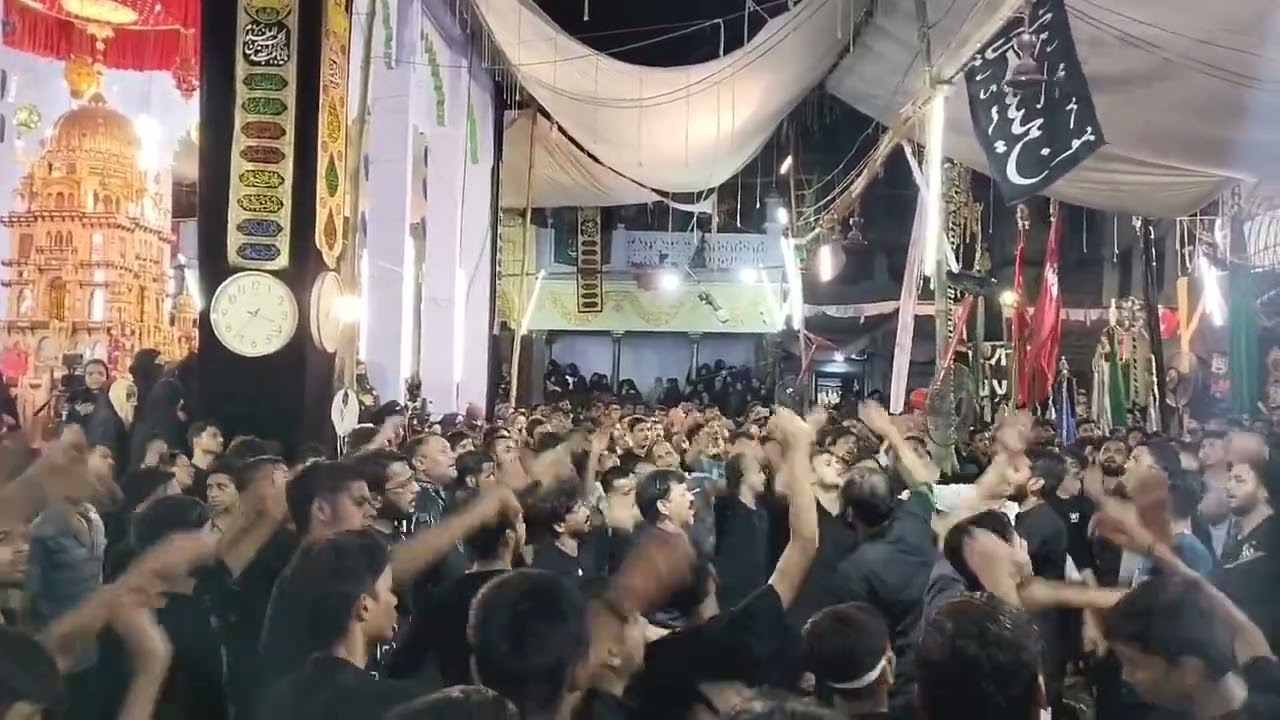 Noha Kuch Der Me Amma Mera Sar Naize Per Hoga | Anjuman Jafariya Qadeem Doshipura Ki Taziya Varanasi