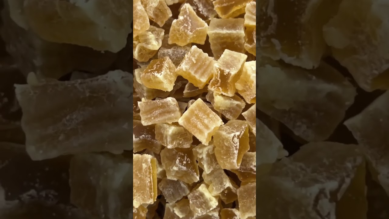 Natural candy in a cube