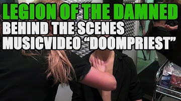 Behind the scenes - Doom Priest Musicvideo by LEGION OF THE DAMNED