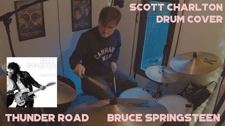 Thunder Road Drums version - Drums performance video thumbnail