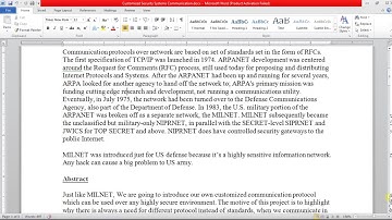 Customized Security Systems Communication