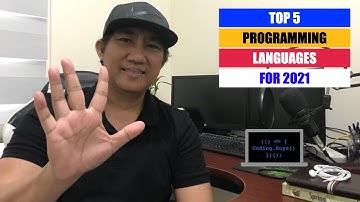 TOP 5 PROGRAMMING LANGUAGES FOR 2021 ACCORDING TO ME AND TO MANY PROGRAMMERS