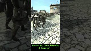 Crossbows On The Wall - Total War Medieval 2 #Shorts