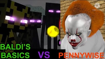 PENNYWISE IT VS BALDI’S BASICS CHALLENGE 19 Fanmade
