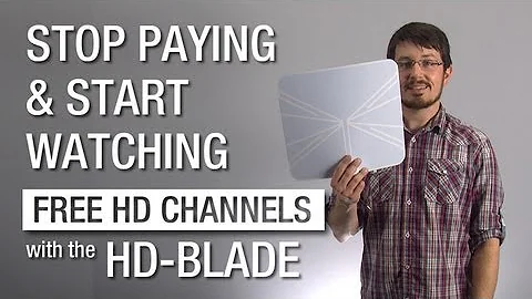 Hands on With the HD-Blade Indoor TV Antenna From Solid Signal