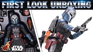 Hot Toys BoKatan Kryze Star Wars The Mandalorian Figure Unboxing | First Look