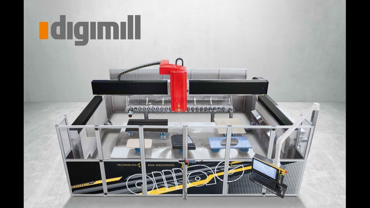 OMAG DIGIMILL MONOBLOK 3-4 EKSEN CNC İŞLEME MERKEZİ