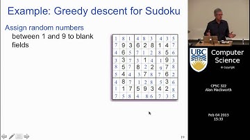 Lecture 15 | CSP 5: Local Search