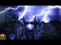 Loud Thunderstorm Sounds | Rain on Tin Roof with Violent Thunder and Lightning Ambience for Sleeping