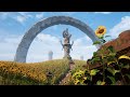 Level art in unreal engine   sunflowers