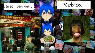 Bán hàng đêm gặp ma cùng em trai - Roblox 1#robloxhorror #robloxcoop #robloxfunny #vtuberroblox 