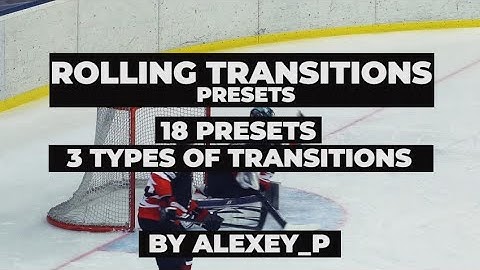 Rolling Transitions Presets Premiere Pro Presets