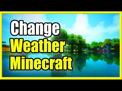 ვიდეო: როგორ გავთიშოთ წვიმა Minecraft– ში