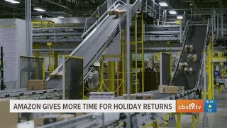 Amazon gives more time for holiday returns