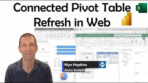 Power BI connected Excel Pivot Table embedded in App