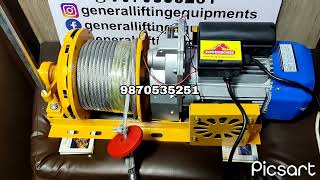 Monkey Lift Motor/Mini Crane Motor/Construction Lift Motor/Winch With Clutch System