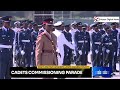 President Ruto awards outstanding Cadet officers during commissioning Parade in Lanet,Nakuru County!