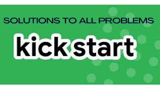 Google Kickstart 2022 Round E Solutions || All Problems A-D