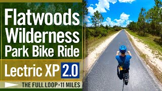 Flatwoods Wilderness Park, Full Bike Ride Loop, 11 miles, Tampa, FL