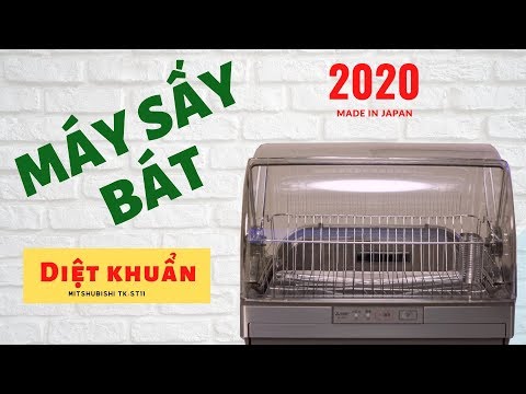 Máy sấy bát Mitsubishi TK-ST11 mới nhất 2020- Diệt khuẩn luôn nữa nhé