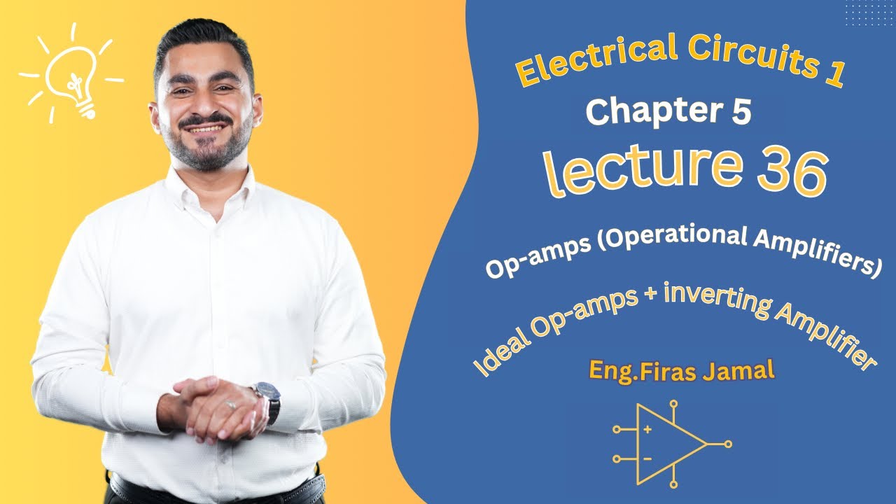 36.Ideal Op-Amp - Inverting Amplifiers Chapter 5 Section 3+4
