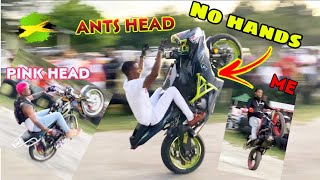 Crazy Bike Show Ft Ants Head Epic Stunt Show In St Elizabeth Jamaica