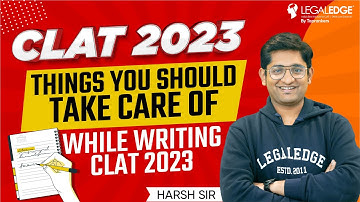 Last 2 Days CLAT 2023 Strategy | Mistakes you should avoid While Writing CLAT 2023 | CLAT 2023