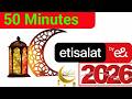 Etisalat Ramadan Special: Claim Your 50 Local Minute Gift