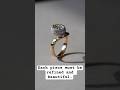 Stunning Rosy Gemstone Ring | Ep. 2/2 #customjewelry #customjewelrydesigner #uniquejewelry
