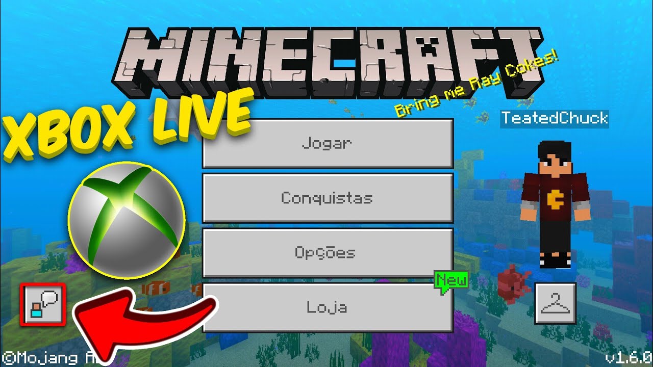 COMO BAIXAR MINECRAFT 1.16.101 COM XBOX LIVE DE GRAÇA 