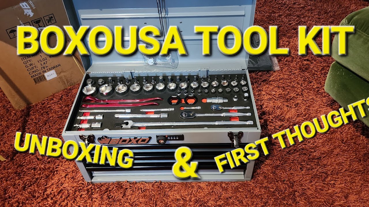 BoxO USA tools set YouTube