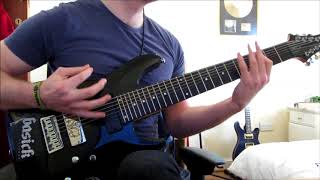 EBEADGBE 8 string drop e guitar tuning, chords & scales