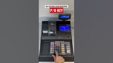 Using the P/O Key | HK Systems Cash Register Tutorials
