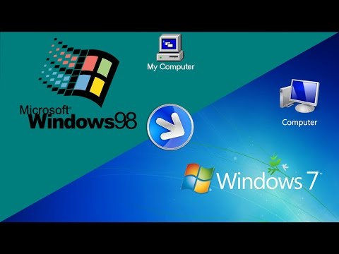 Windows 98 in 2017: Windows 98 SE transformed into Windows 7 (refined)