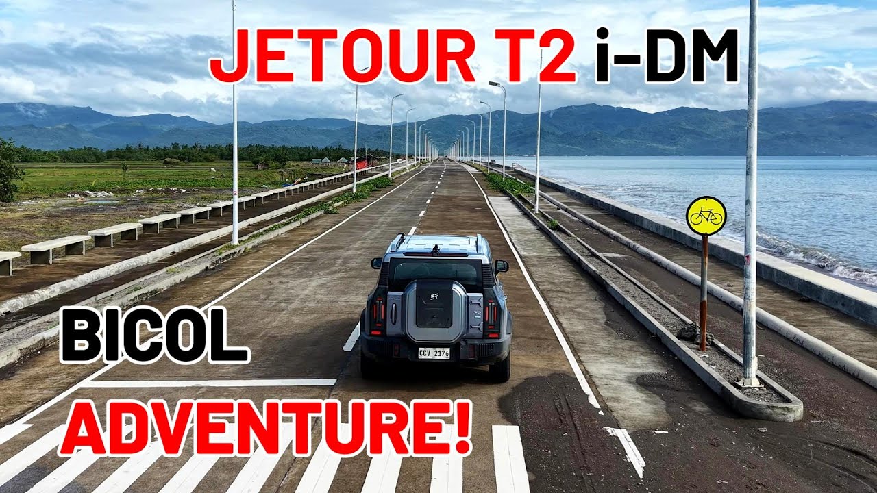PRU Test Drive To Bicol of the Jetour T2 i-DM