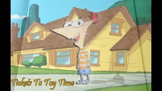 4K Drawing Phineas from Disney's Phineas and Ferb Timelapse! Tickets To Toy Time!