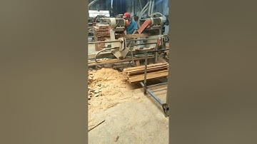 video máy cắt gỗ 2 đầu