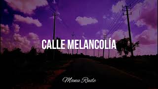 Joaquín Sabina - Calle Melancolía - Letra