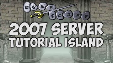 2007 RuneScape | Server Tutorial Island!