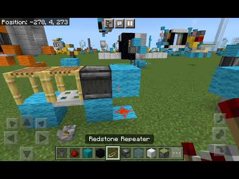 A 4gt clock using observers (MCPE)