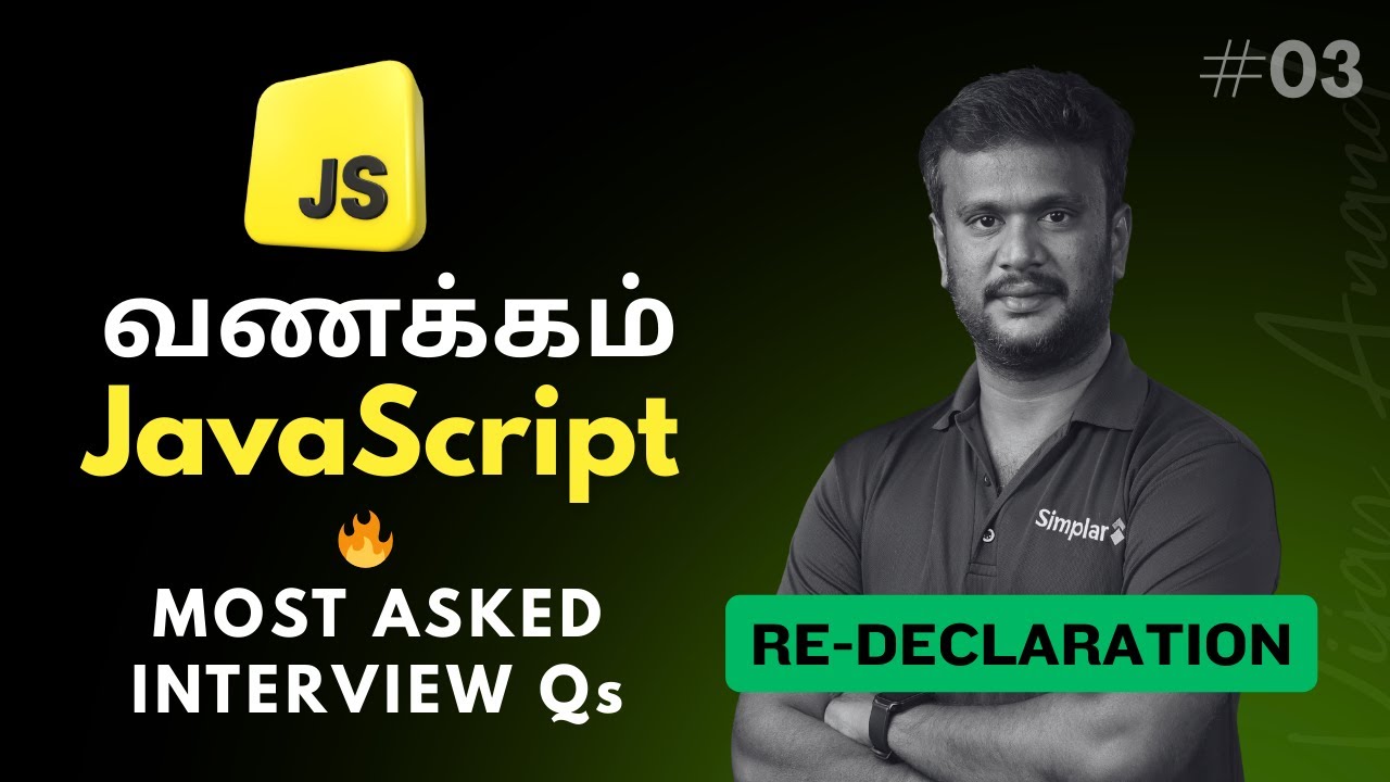 Top JavaScript Coding round Question | Ep 03 | Variable Re-declaration ...