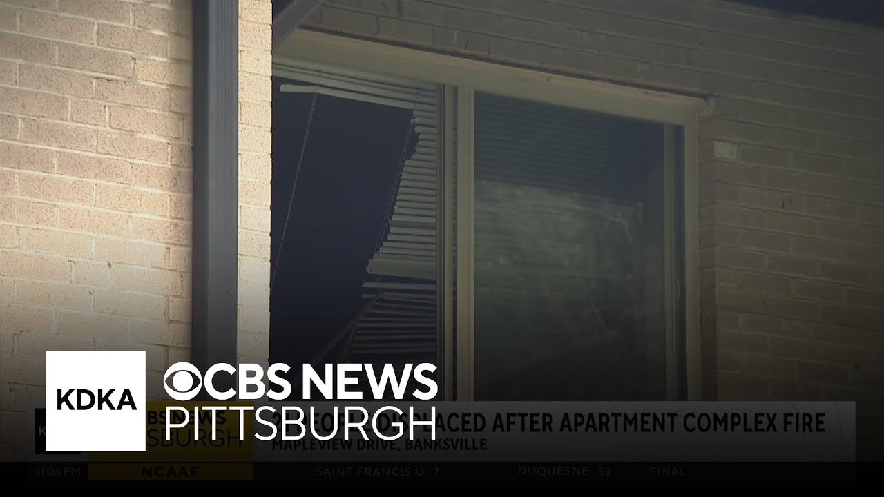 Apartment fire in Banksville displaces more than 20 people - YouTube