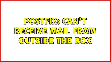 Postfix: Can