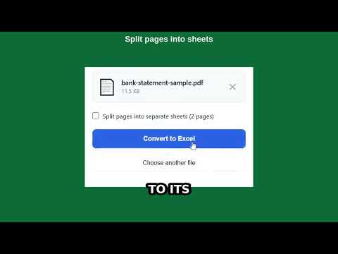 How to Convert PDF to CSV for Free